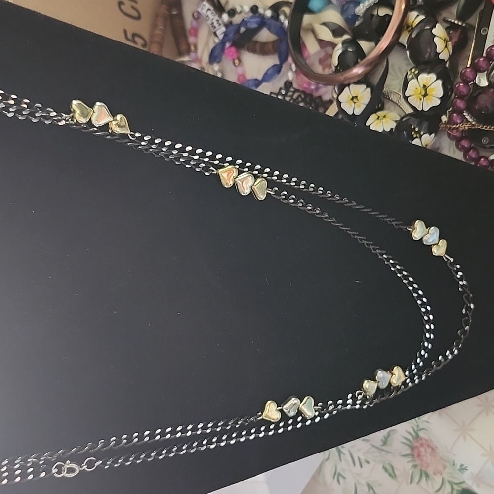 💜Heart necklace